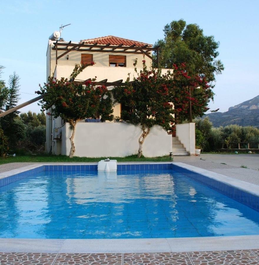 Villa With A Pool In Lefkogia Lefkogeia Ngoại thất bức ảnh